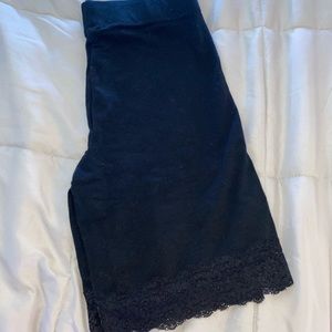 High waisted bike shorts